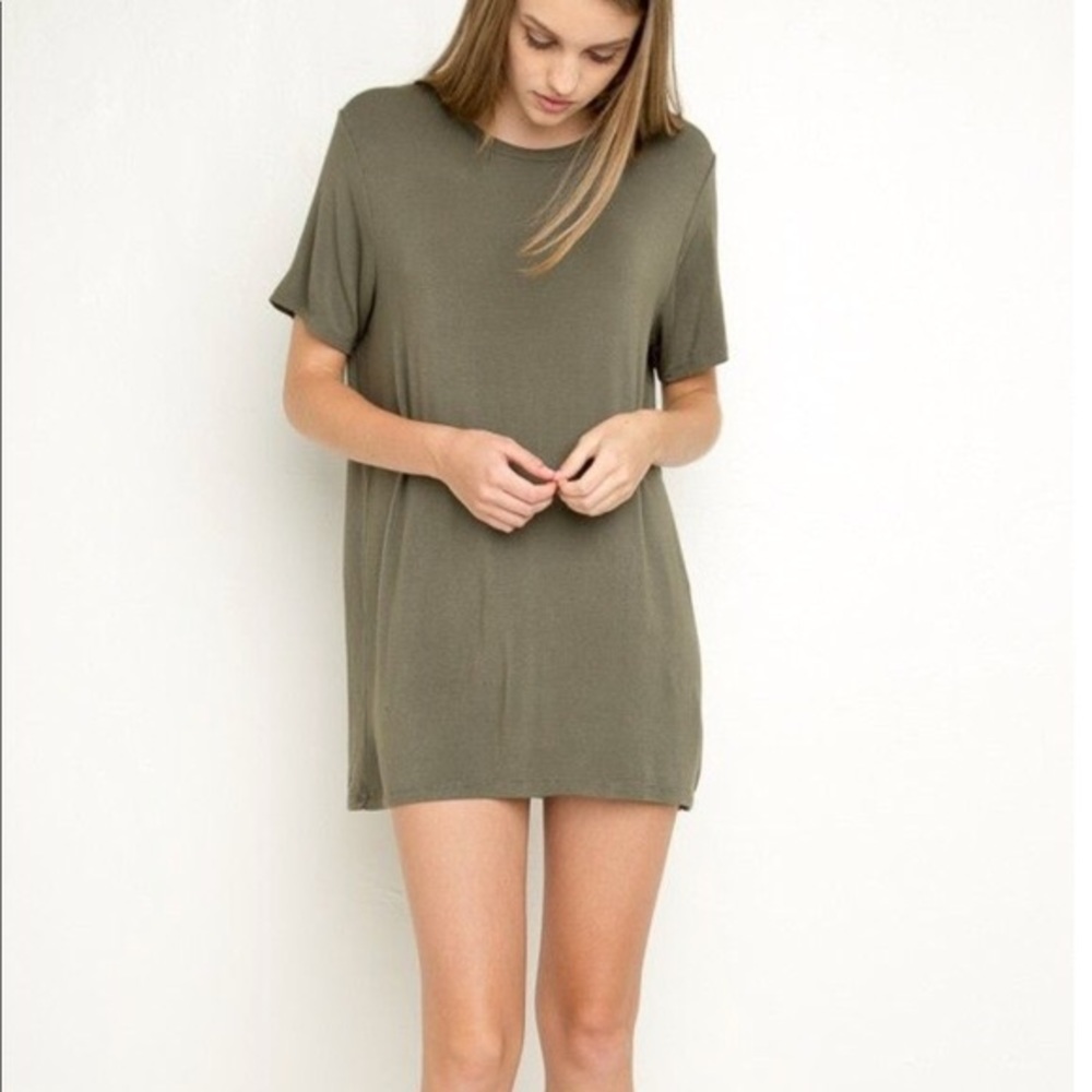 Brandy Melville crewneck tshirt dress